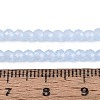 Imitation Jade Glass Beads Strands GLAA-T028-3mm-11F-4