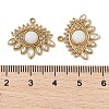 Natural White JadeEye Pendants STAS-P380-24G-01-3