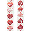 Valentine's Day Theme Heart Paper Picture Stickers STIC-Q015-01A-1