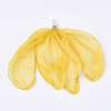 Organza Fabric Big Pendants FIND-S303-01M-2