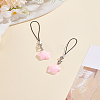 2Pcs Agate Mobile Straps HJEW-LP0001-46B-1