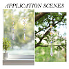 3Pcs Alloy Planet Moon Hanging Ornaments HJEW-TA00367-6