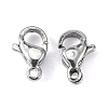 Tarnish Resistant 304 Stainless Steel Lobster Claw Clasps X-STAS-M262-01-9mm-1