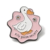 Cartoon Goose Theme Enamel Pin JEWB-Q042-02C-1