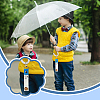 PU Leather & Cotton Name Marker Keychain AJEW-WH0514-001-5
