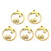 PVD Vacuum Plating 304 Stainless Steel Pendants LS-STAS-N092-79G-1