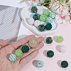Resin Rhinestone Beads RESI-PA0001-44B-3
