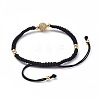 Adjustable Nylon Thread Braided Bead Bracelets BJEW-JB04666-4