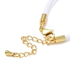 3MM Nylon Milan Cord Necklace Making NJEW-H084-01G-33-2