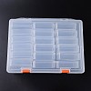 Plastic Bead Containers CON-L022-16-2