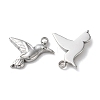304 Stainless Steel Pendants STAS-L022-553P-2