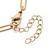 4MM Unisex 304 Stainless Steel Paperclip Chain Necklaces STAS-Q113-14G-04-2