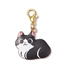 Alloy Enamel Pendant Decorations HJEW-JM02906-01-4