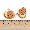 Resin Pendants RESI-I061-03B-3