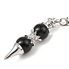 Natural Black Onyx Pointed Dowsing Pendulums G-K338-29P-07-3