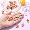 20Pcs 2 Styles Resin Pendants RESI-CJC0031-006P-4
