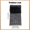 Plastic Spike Cone Studs Rivets Flatback Punk Rock Bead Trim SRIB-FG0001-10-2