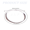 1Pc Bohemia Polyester Braided Flat Cord Bracelet BJEW-LP0004-23-2