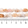 Natural Cherry Blossom Agate Beads Strands LS-G-G146-A31-01-5
