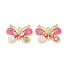 Rack Plating Alloy Enamel Pendants FIND-I038-13C-1