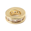Brass Pave Cubic Zirconia European Beads CU-CBA389D-03G-03-1