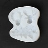 Double Christmas Deer DIY Candlestick Silicone Molds SIMO-B002-04-3