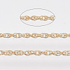 Soldered Brass Coated Iron Rope Chains CH-T002-04LG-1