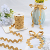 Polyester Wave Lace Trim Ribbon OCOR-GF0004-36B-06-3