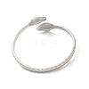 304 Stainless Steel Snake Cuff Bangles BJEW-A003-01P-3