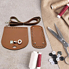 Handmade PU Leather Crochet Shoulder Bag Accessories Kits DIY-CL0002-52B-3