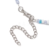 3Pcs 3 Color Glass Seed Beaded Necklaces Set NJEW-JN04334-5