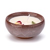 SaddleBrown Porcelain Candles DIY-P009-D06-3
