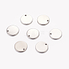 Tarnish Resistant 304 Stainless Steel Stamping Blank Tag Charms LS-STAS-G024-1-2
