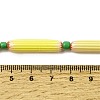 Handmade Lampwork Chevron Beads LAMP-Z019-01-07-3
