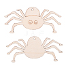 Spider Shape Halloween Blank Wooden Cutouts Ornaments WOOD-L010-02-1