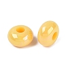 Opaque Acrylic European Beads OACR-E033-19R-2
