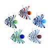 Handmade Lampwork Pendants LA-N048-02-2