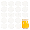 Plastic Bottle Caps Replacement for Glass Pudding Bottle AJEW-WH0347-40A-1