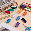 10Pcs 10 Colors Polyester Sewing Thread TOOL-LP0001-38-1