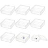 Square Acrylic Storage Boxes LS-CON-WH0125-10A-1
