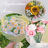 100Pcs 2 Styles Iron Stalk Flower Rod AJEW-SP0003-74-6