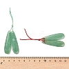 Natural Green Aventurine Pendants G-R437-01A-01-3