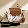 Handmade PU Leather Crochet Shoulder Bag Accessories Kits DIY-CL0002-52B-4