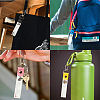 PU Leather & Cotton Name Marker Keychain AJEW-WH0514-038-6