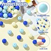 Rubberized Style Opaque Acrylic Beads MACR-CJC0009-02D-3