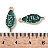 Alloy Enamel Pendants ENAM-O001-04A-G-3