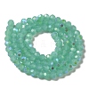 Imitation Jade Glass Beads Strands EGLA-A035-J6mm-L10-2