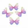 Polyester Fabric Wings Crafts Decoration X-FIND-S322-008B-01-1