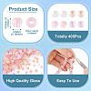 405Pcs Eletroplated Transparent Glass Beads GLAA-TA0003-66D-4