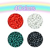 800Pcs 4 Styles Mixed Styles Glass Round Seed Beads SEED-FS0001-18B-2